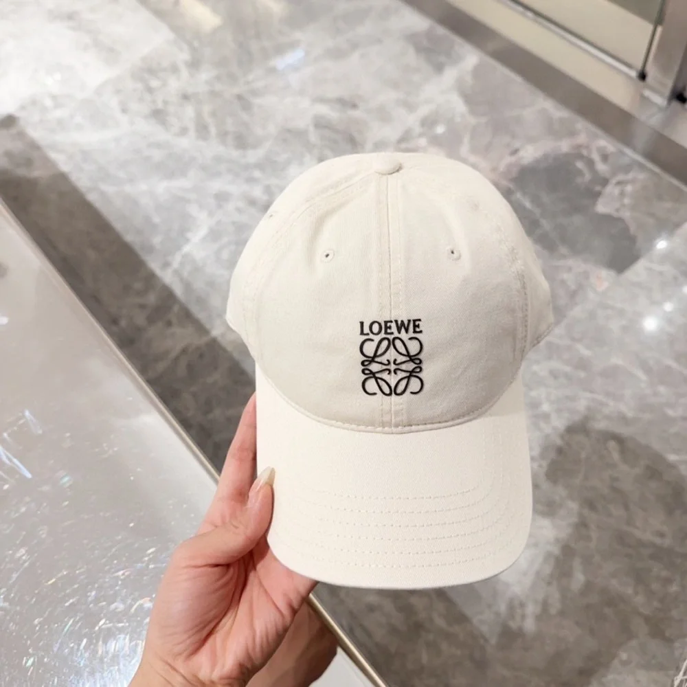 Loewe White Sun Protection Baseball Cap - Picture 1 of 6
